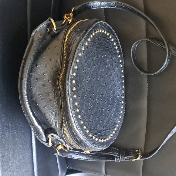 Croc Studded Round Handbag - Picture 4 of 7